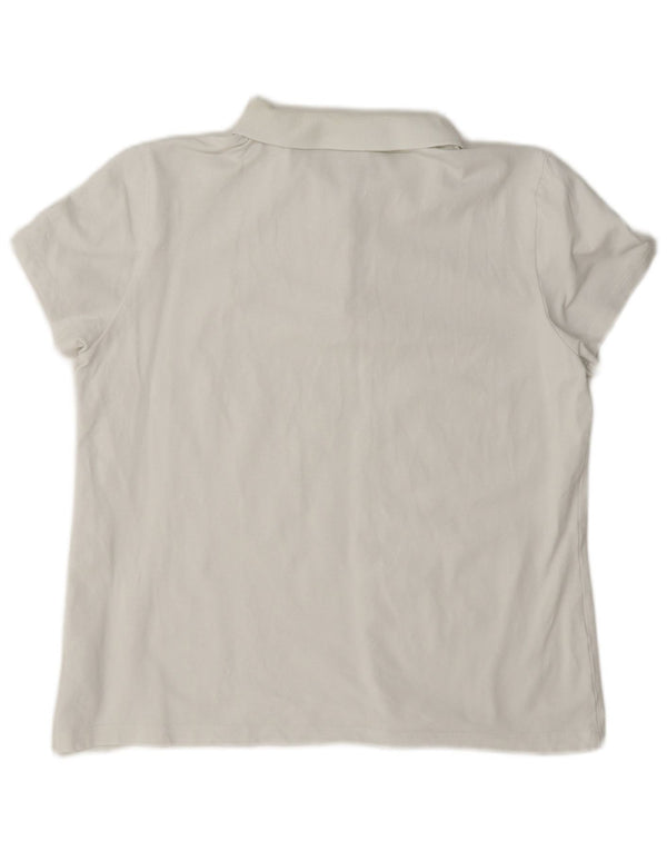 Polo da donna Puma UK 16 grande cotone blu