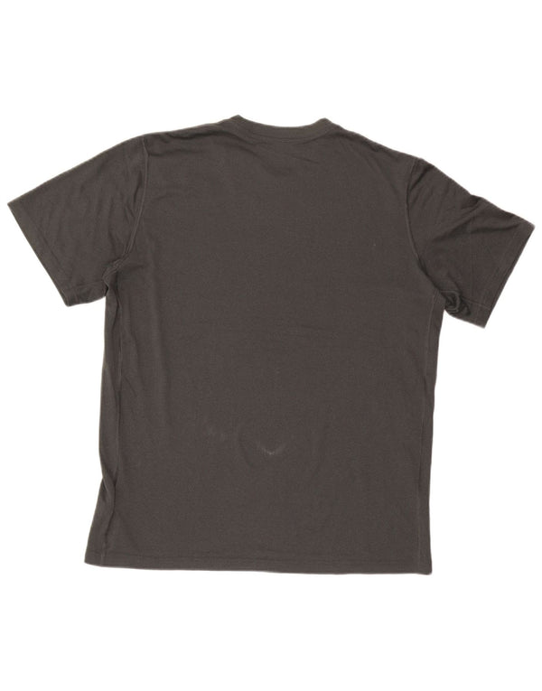 T-shirt Nike Dri Fit da uomo, grande, in poliestere grigio