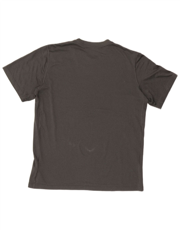 T-shirt Nike Dri Fit da uomo, grande, in poliestere grigio
