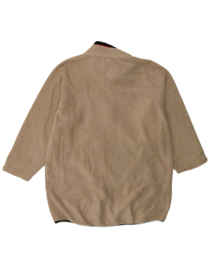 Giacca in pile da uomo Fila UK 40 Large Beige