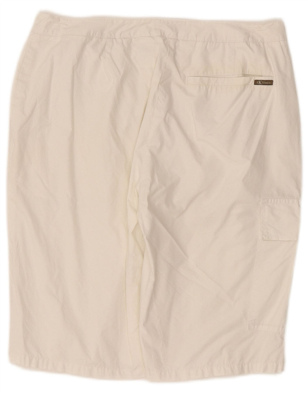 Pantaloncini cargo da uomo Calvin Klein W30 medio bianco