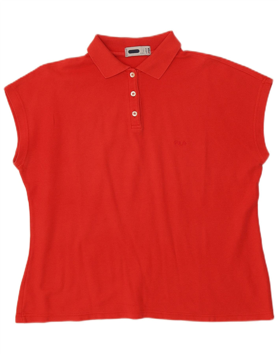 Polo Donna FILA IT 54 3XL Rossa