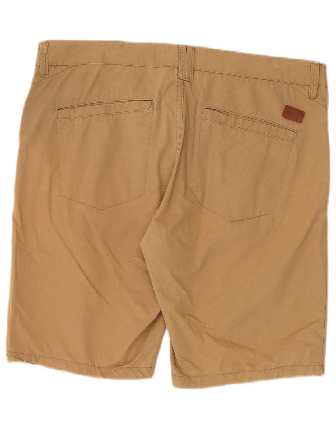 Pantaloncini chino da uomo in misto cotone grande W36 beige