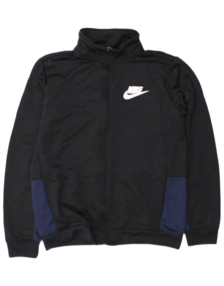 Giacca da tuta da ragazzo Nike 13-14 anni XL Poliestere color block nero