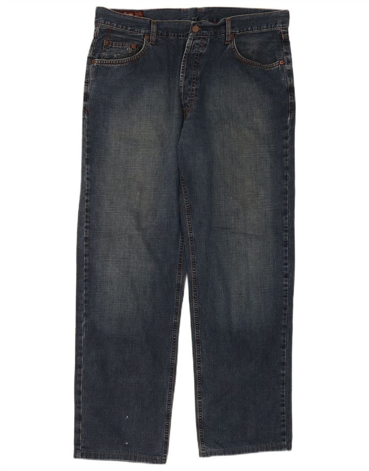 Jeans dritti da uomo Marlboro Classics W38 L31 cotone blu