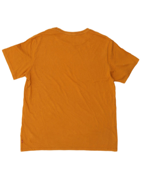 T-shirt grafica standard da uomo Levi's Top Large arancione