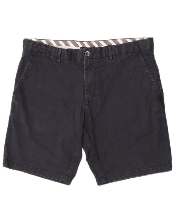 Pantaloncini chino da uomo Tommy Hilfiger W36 Large blu navy in cotone
