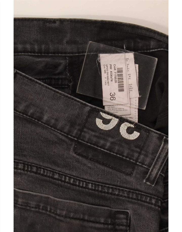 Dondup Jeans George Slim da Uomo W36 L29 Cotone Grigio
