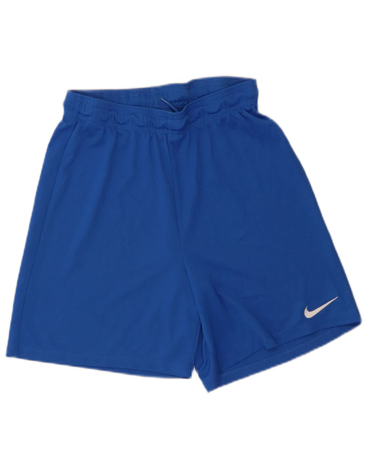 Pantaloncini sportivi Nike da ragazzo Dri Fit 13-14 anni XL blu poliestere