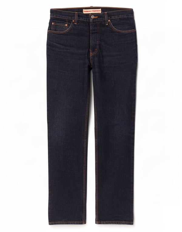 Jeans dritti da uomo Carrera IT 48 medio W33 L34 cotone blu navy