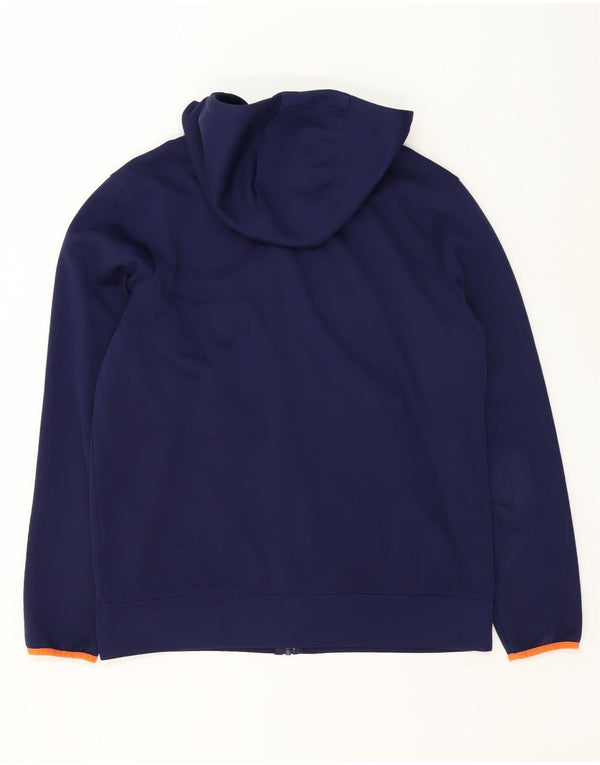 Maglione con cappuccio e zip da uomo Canterbury, grande, in poliestere color block blu navy