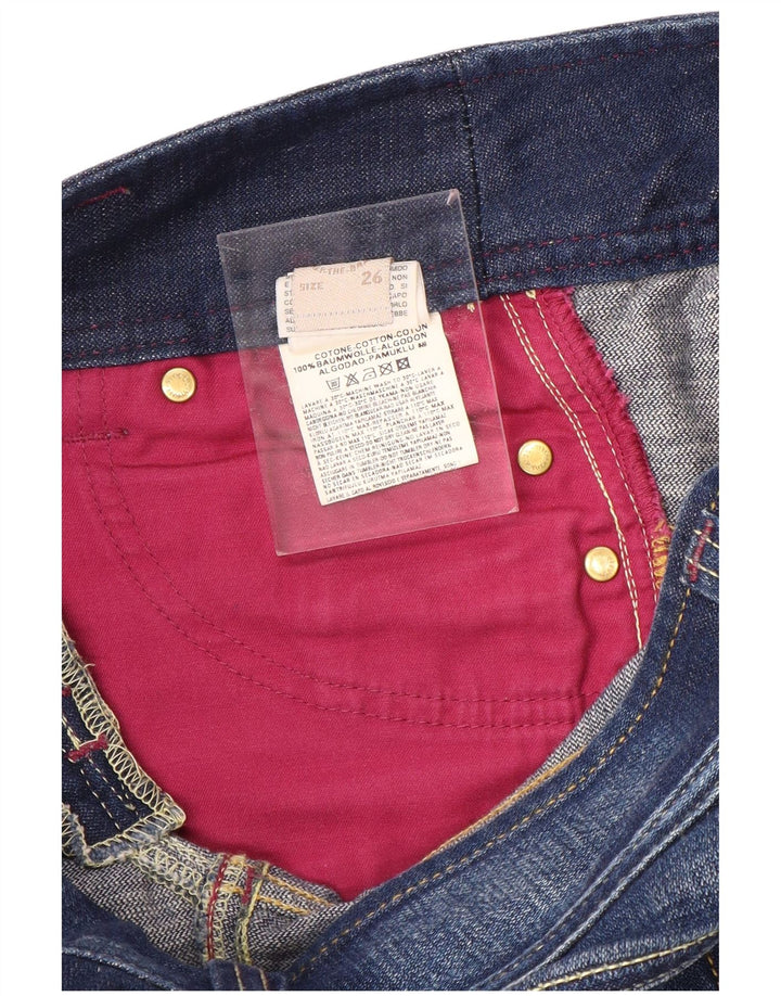 Jeans bootcut da donna DIESEL W26 L29 cotone blu