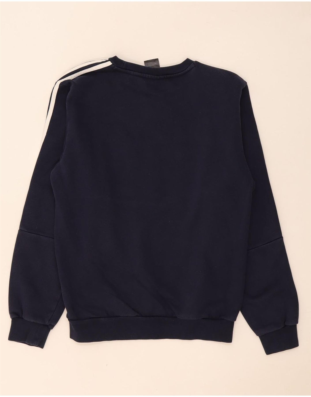 Felpa da uomo Adidas maglione medio blu navy in cotone