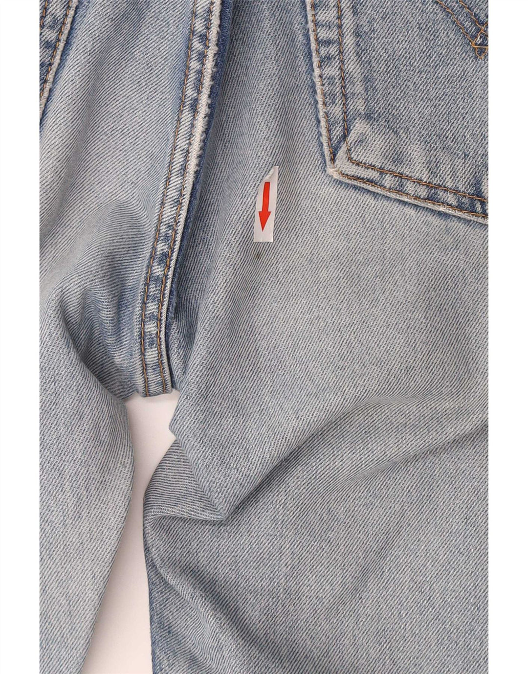 Jeans slim da uomo Levi's W33 L32 in cotone blu