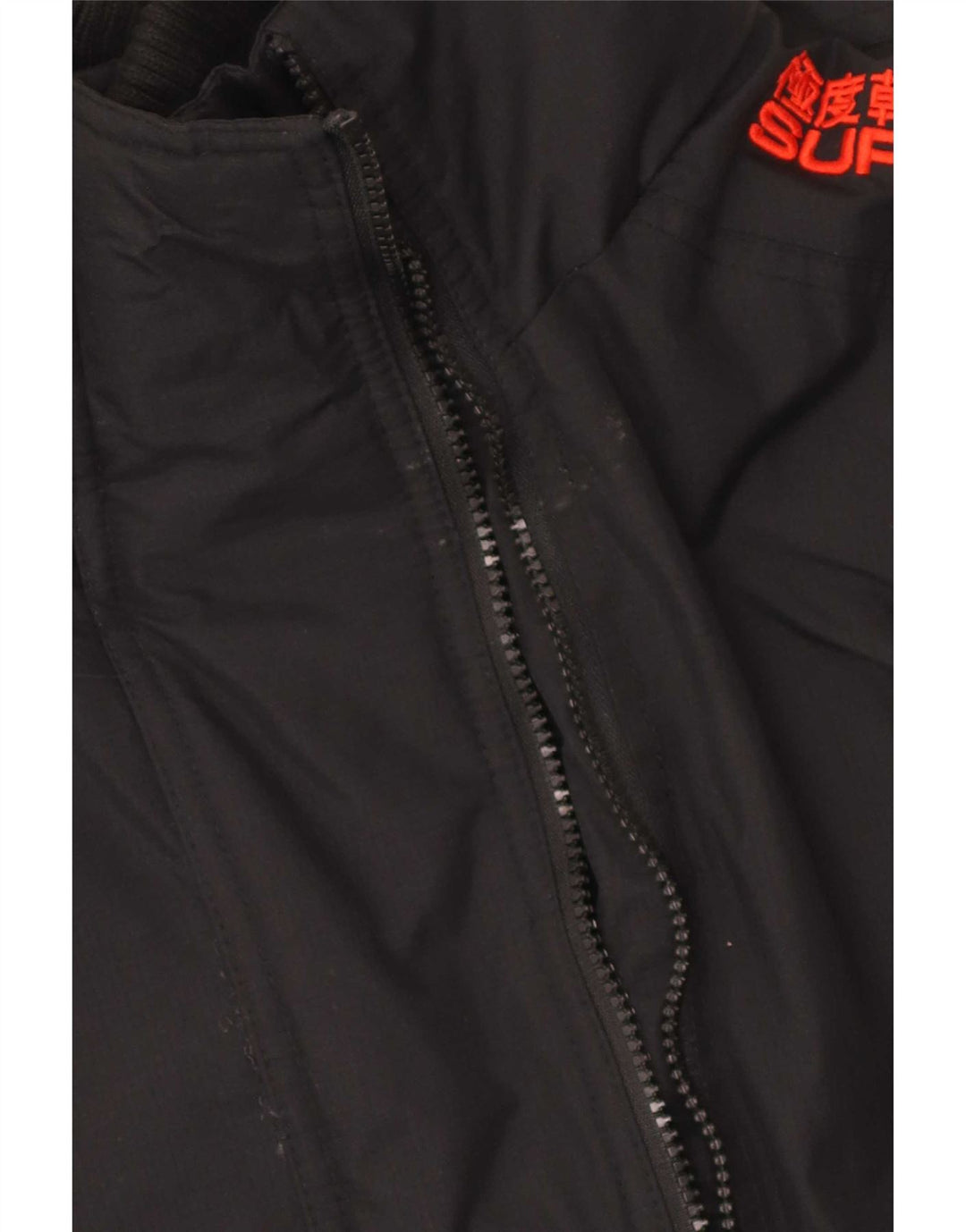 Giacca a vento da donna Superdry UK 18 XL nylon nero