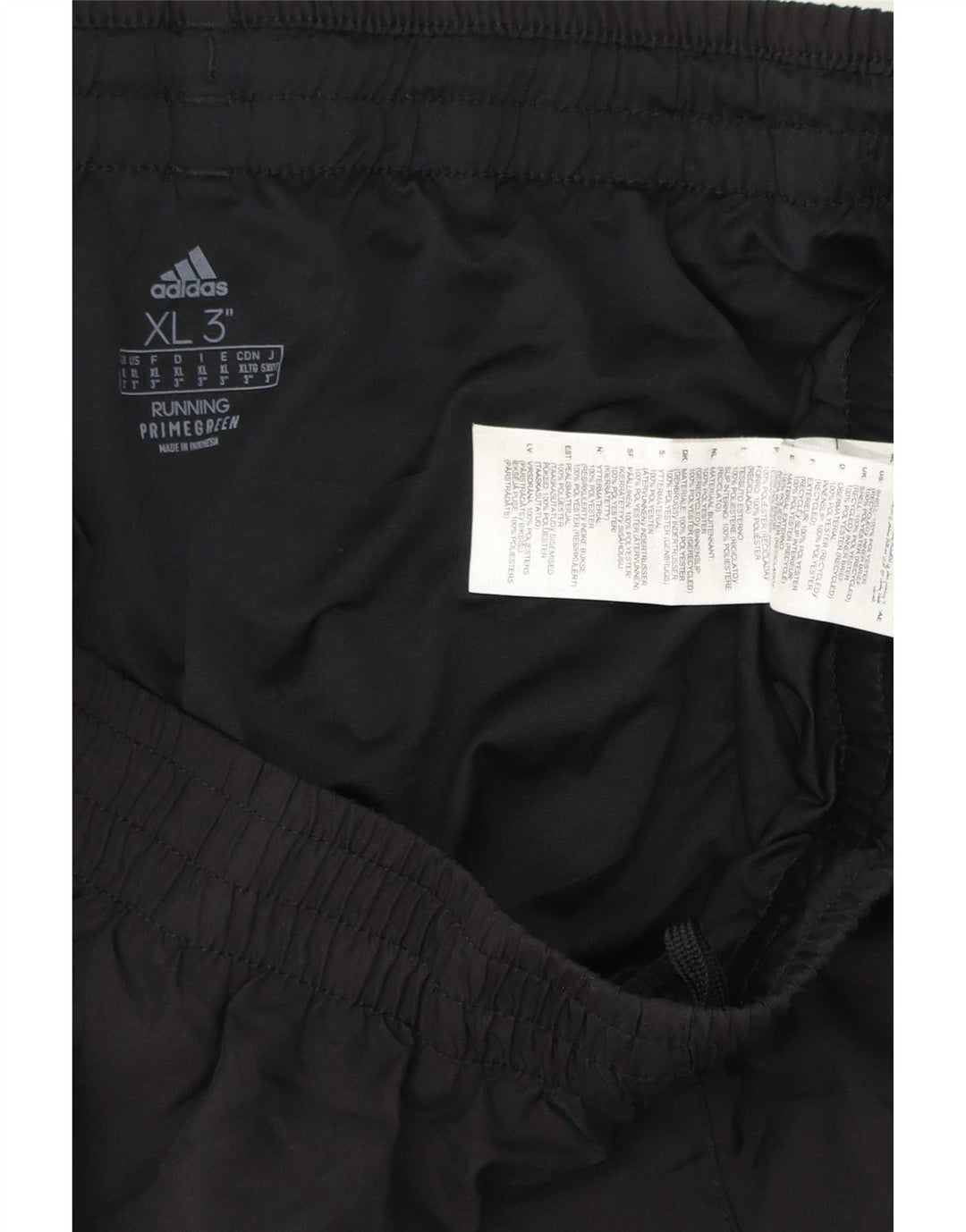 Pantaloncini sportivi Adidas da donna UK 18 XL poliestere nero