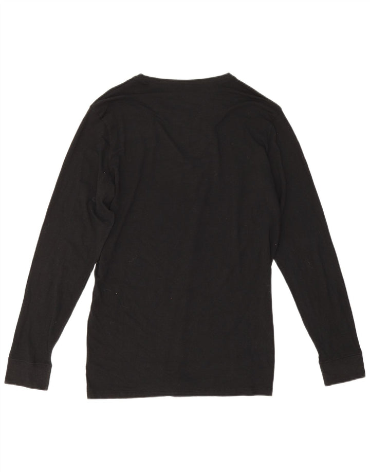 Top manica lunga da uomo Marks & Spencer medio nero