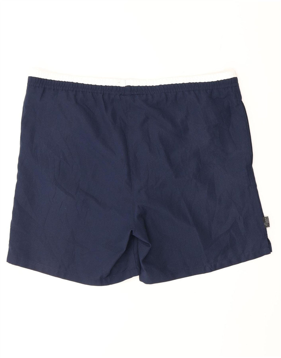 Pantaloncini da bagno ASICS da uomo grandi in poliestere blu navy