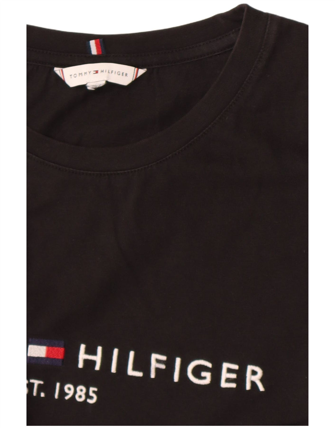 Maglietta grafica da uomo Tommy Hilfiger Top XL Nera