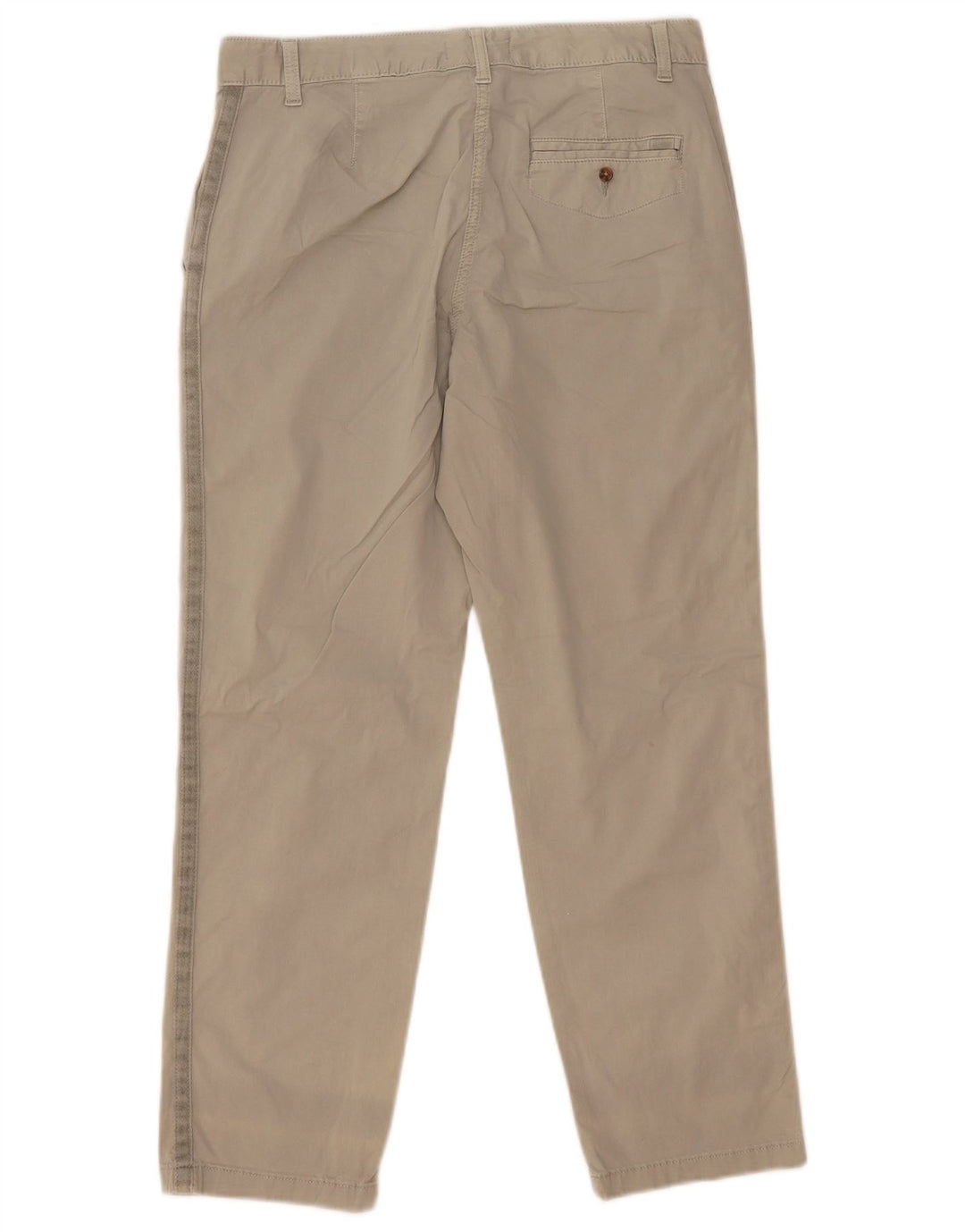 Pantaloni chino dritti da donna Marks & Spencer UK 12 Medium W30 L26 Grigio