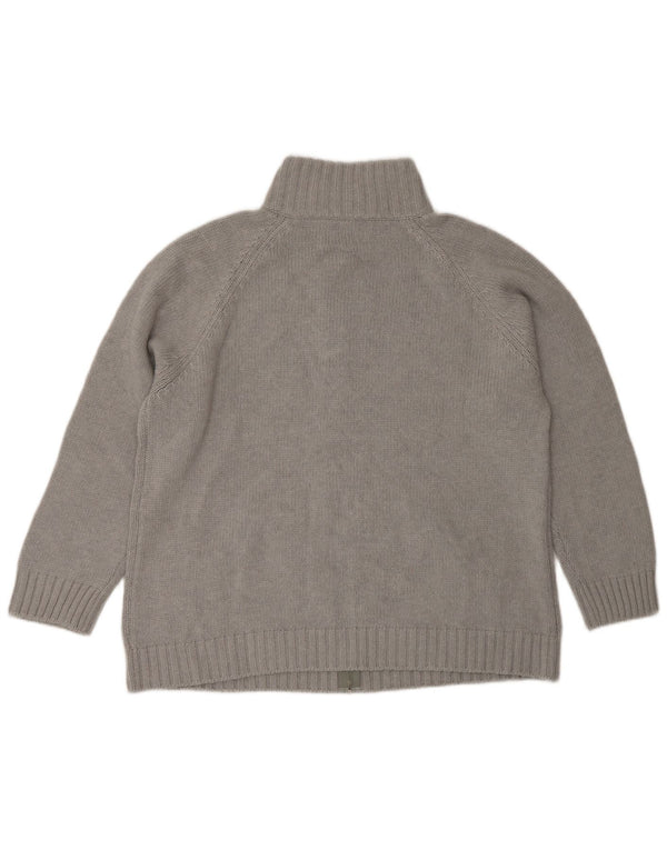 Maglione cardigan da donna BENETTON UK 14 Grigio medio