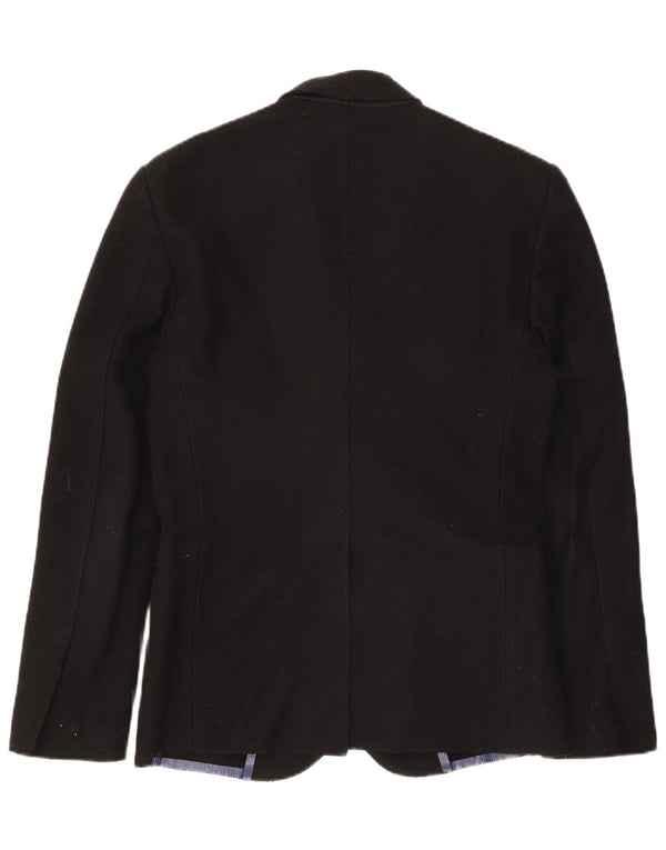 Giacca Blazer da Uomo Costume National IT 44 XS Lana Nera