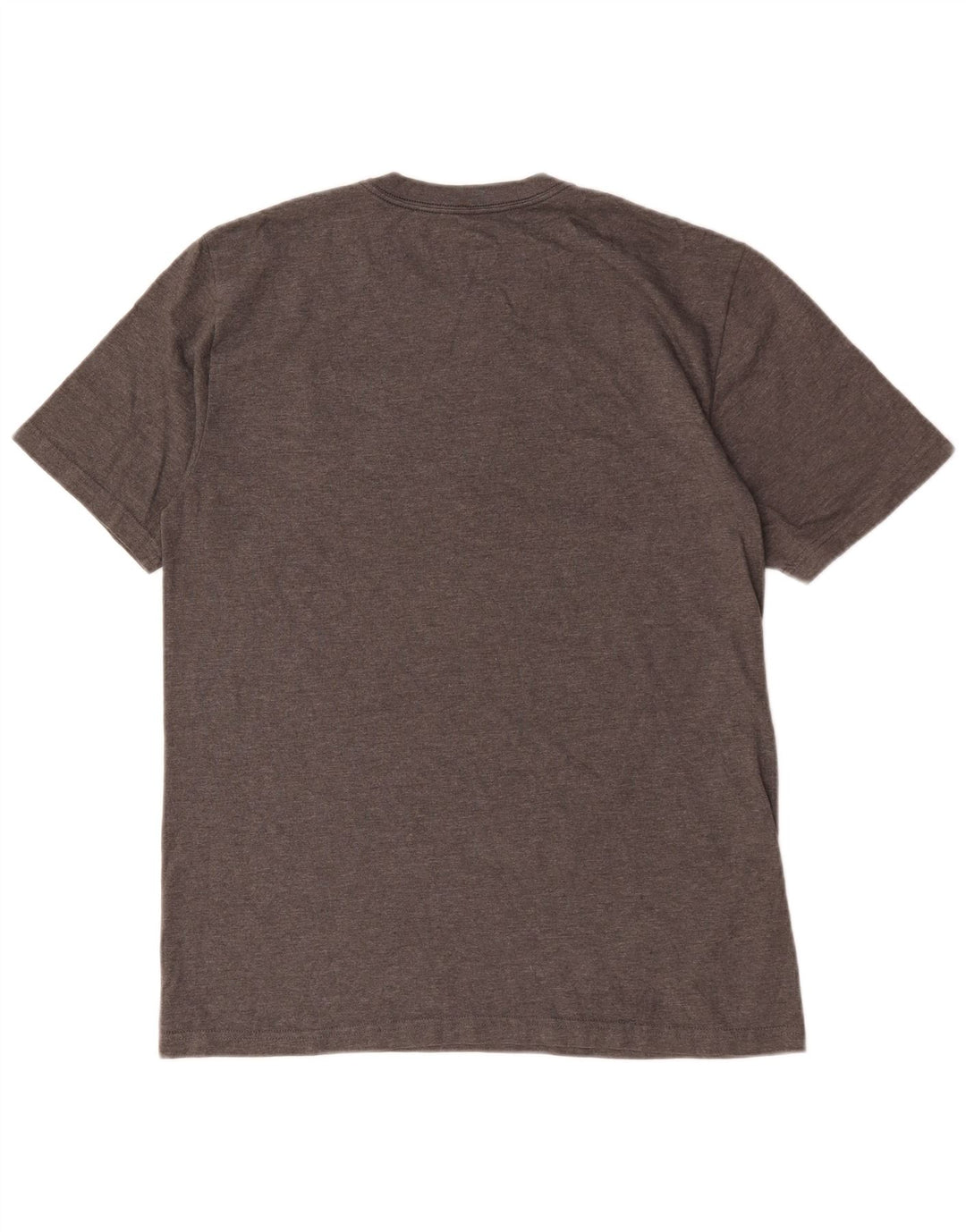T-shirt grafica Nike da uomo con vestibilità regolare, top in poliestere chiazzato grigio medio