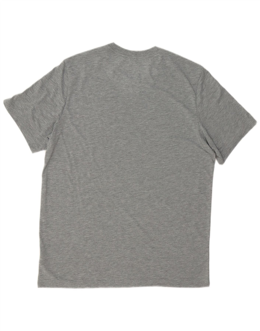 NIKE T-shirt grafica da uomo Dri Fit Top grande in poliestere grigio