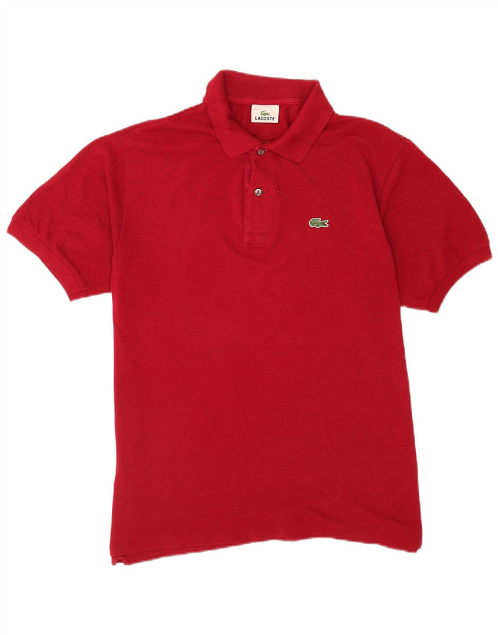 Polo da uomo Lacoste taglia 5 grande in cotone rosso