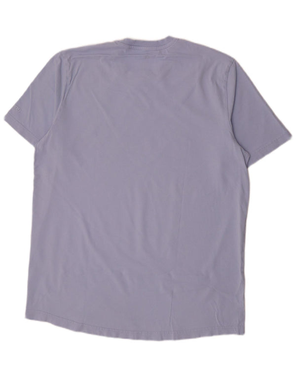 Maglietta Adidas da uomo Top Large in cotone viola