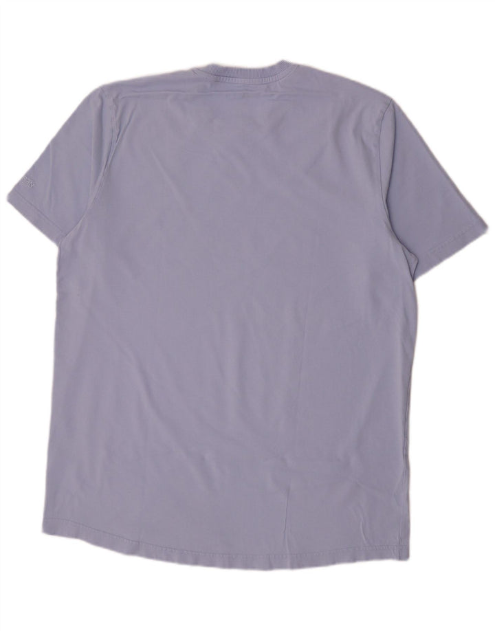 Maglietta Adidas da uomo Top Large in cotone viola