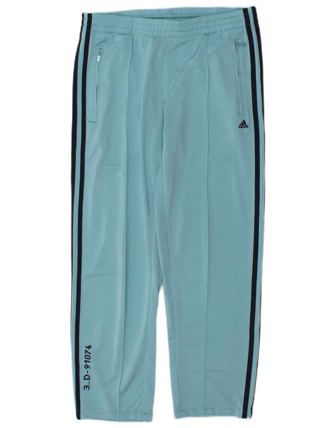 Pantaloni della tuta da donna Adidas UK 12 Blu medio