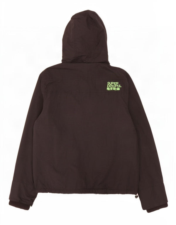 Giacca a vento da donna Superdry The Windcheater Graphic UK 18 XL nera