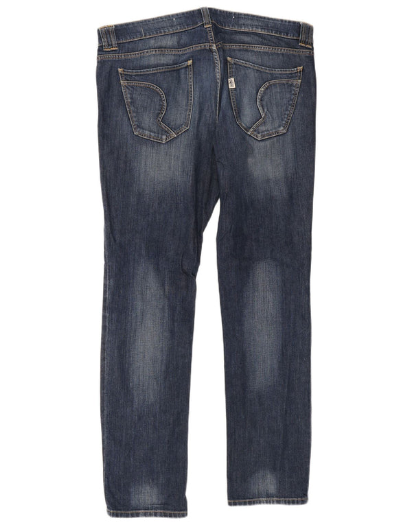 Refrigiwear Mens Slim Jeans IT 56 3XL W46 L34 Navy Blue