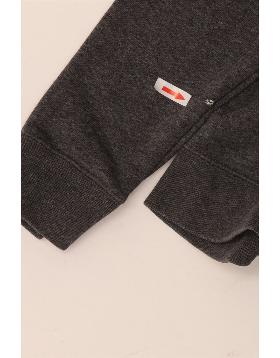 Felpa con cappuccio grafica da uomo Nike Large in cotone grigio