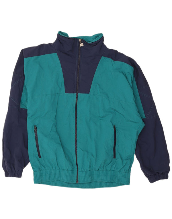 Giacca da tuta da uomo VINTAGE 2XL Blu Colourblock