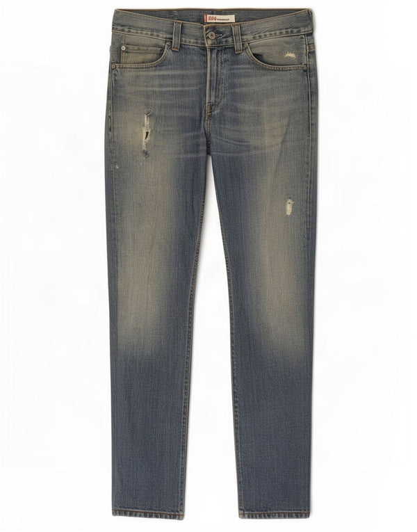 Jeans dritti da uomo Levi's 506 vestibilità standard W32 L32 cotone blu
