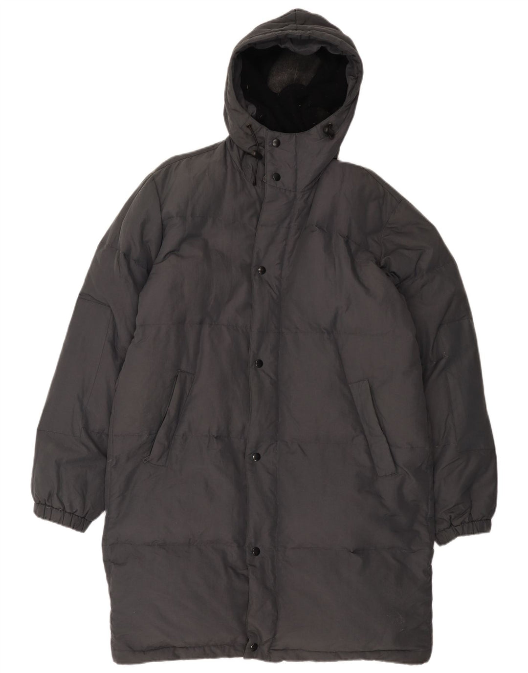 Cappotto imbottito con cappuccio da uomo Gazzarrini UK 42 XL nero poliammide