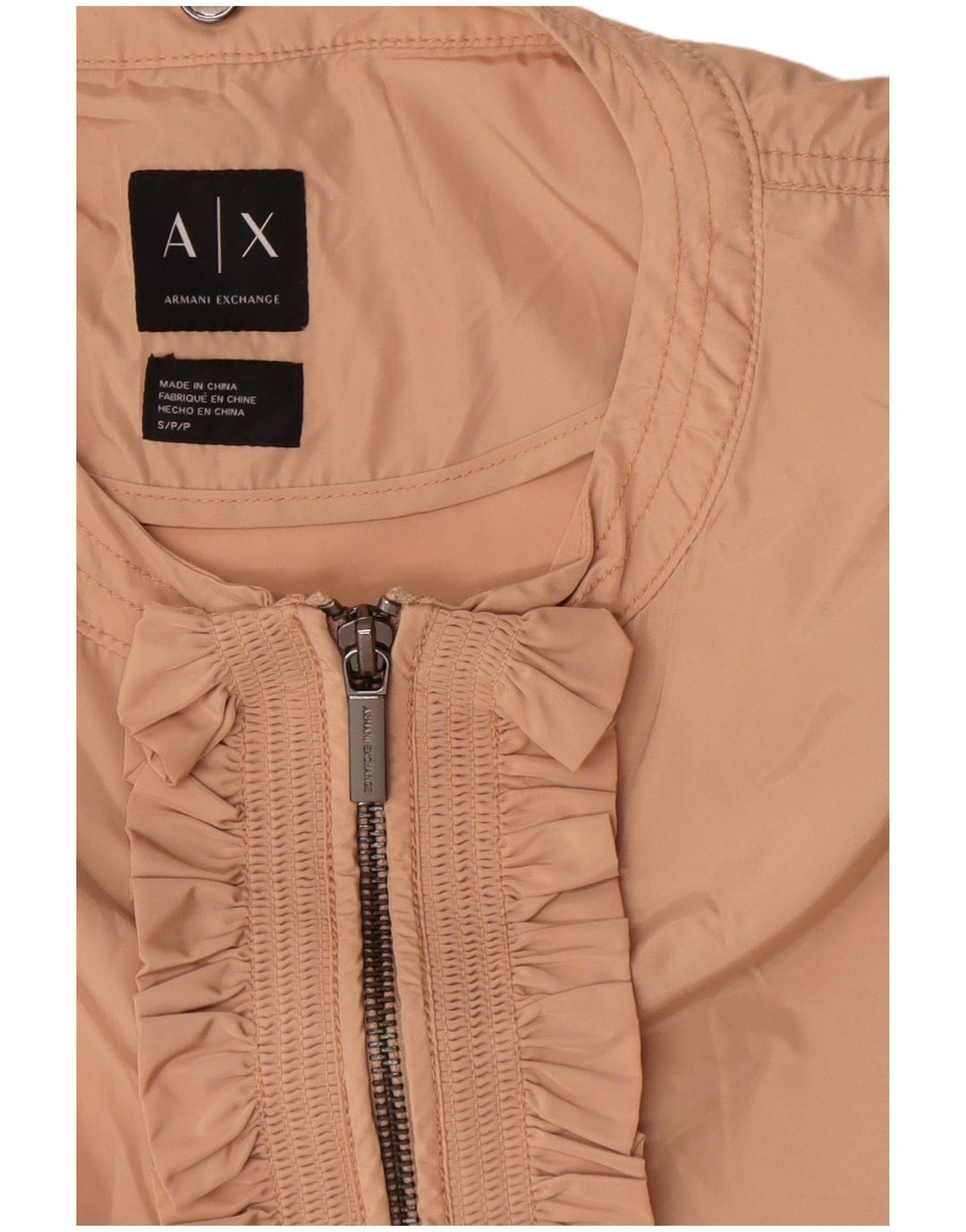 Giacca da donna Armani Exchange UK 10 Small Rosa Poliestere