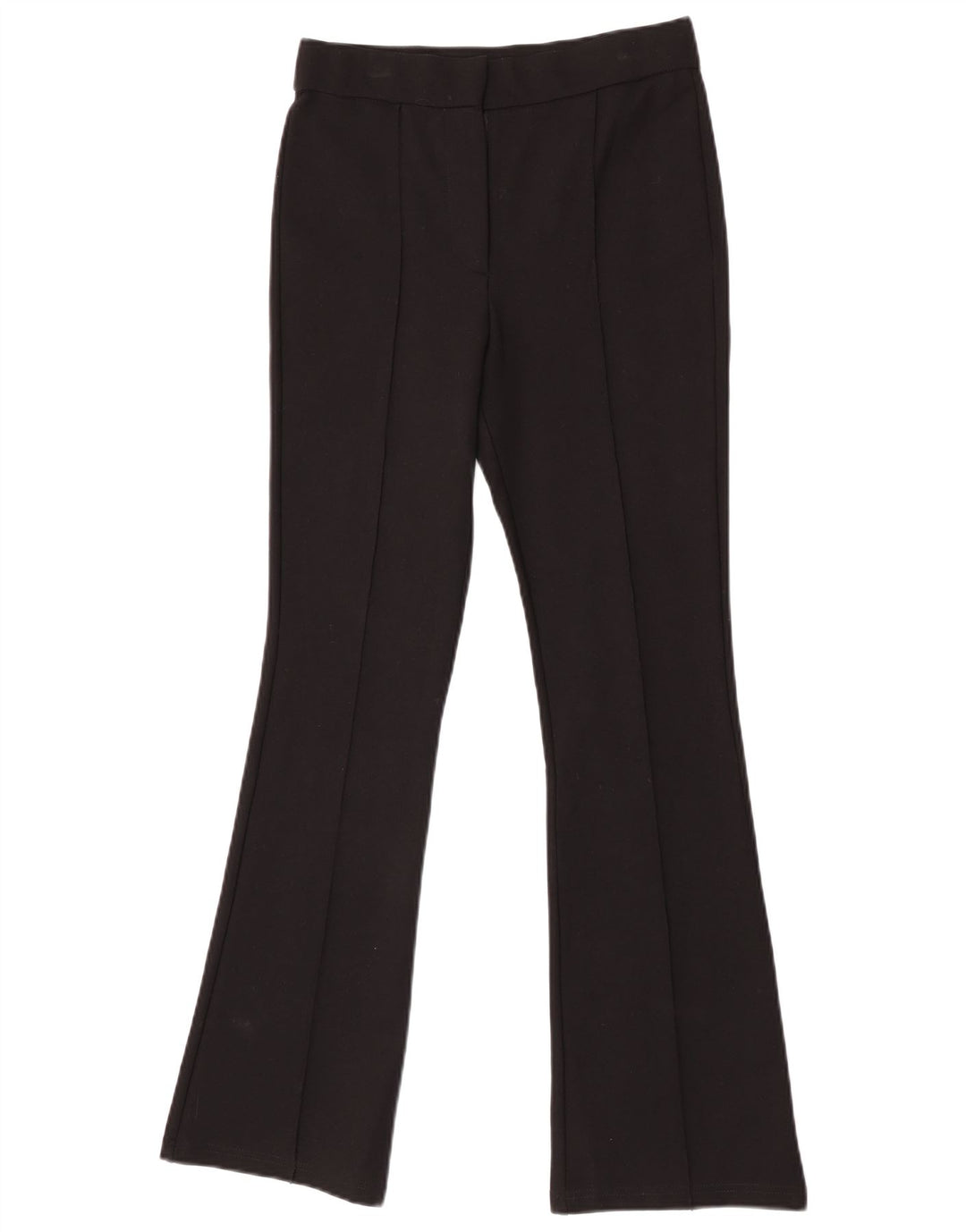 Pantaloni da abito Bootcut da donna Zara piccoli W26 L29 viscosa nera