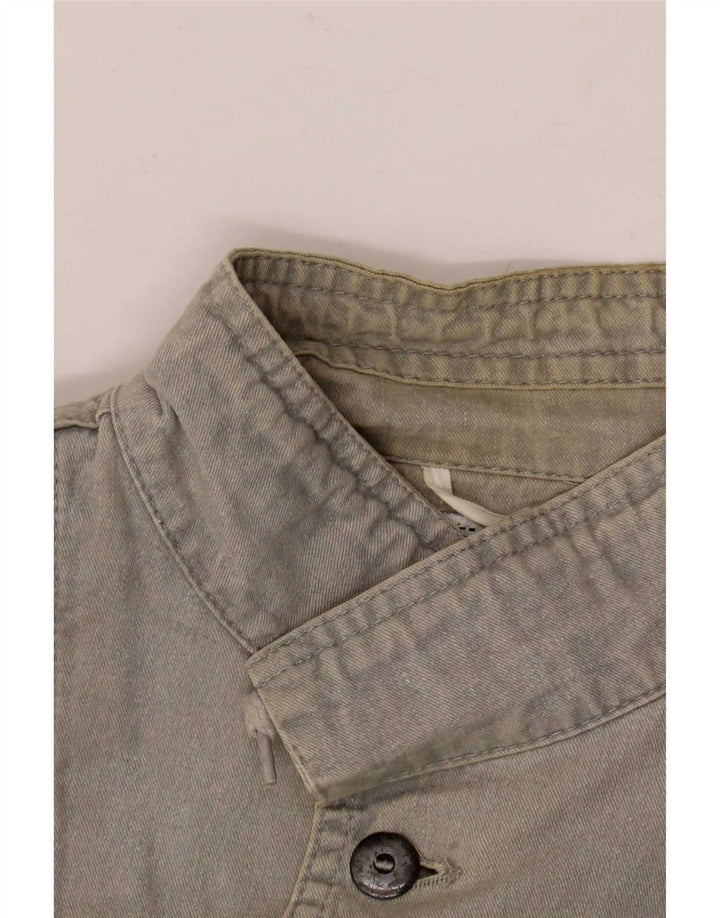 Mustang Mens Denim Jacket UK 38 Medium Grey