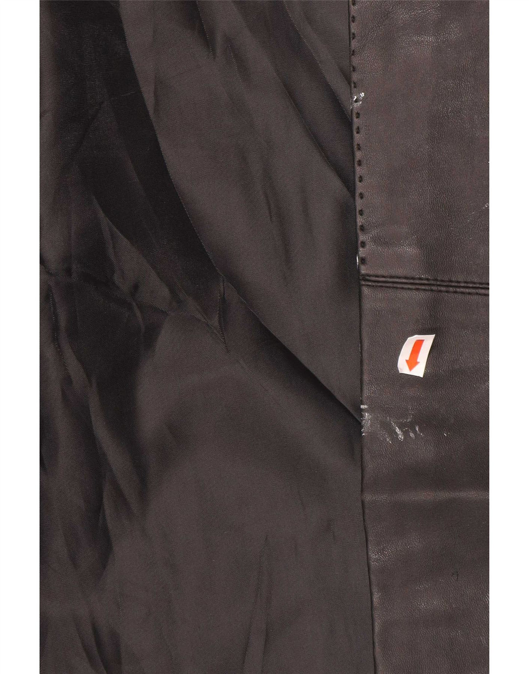 Giacca blazer in pelle da uomo a 4 bottoni Hugo Boss UK 44 2XL Nera