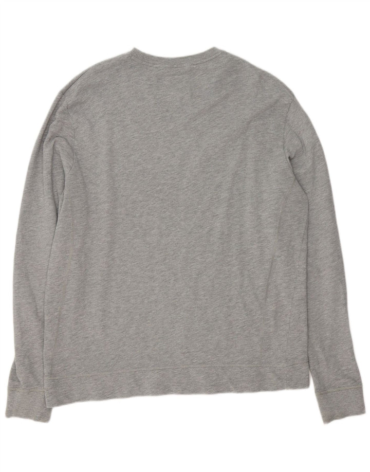 Felpa da uomo Tom Tailor Maglione 2XL Cotone chiazzato grigio