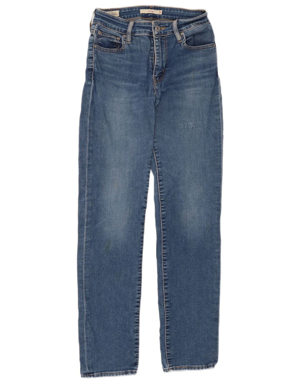 Jeans Levi's 712 Slim da donna W26 L30 in cotone blu