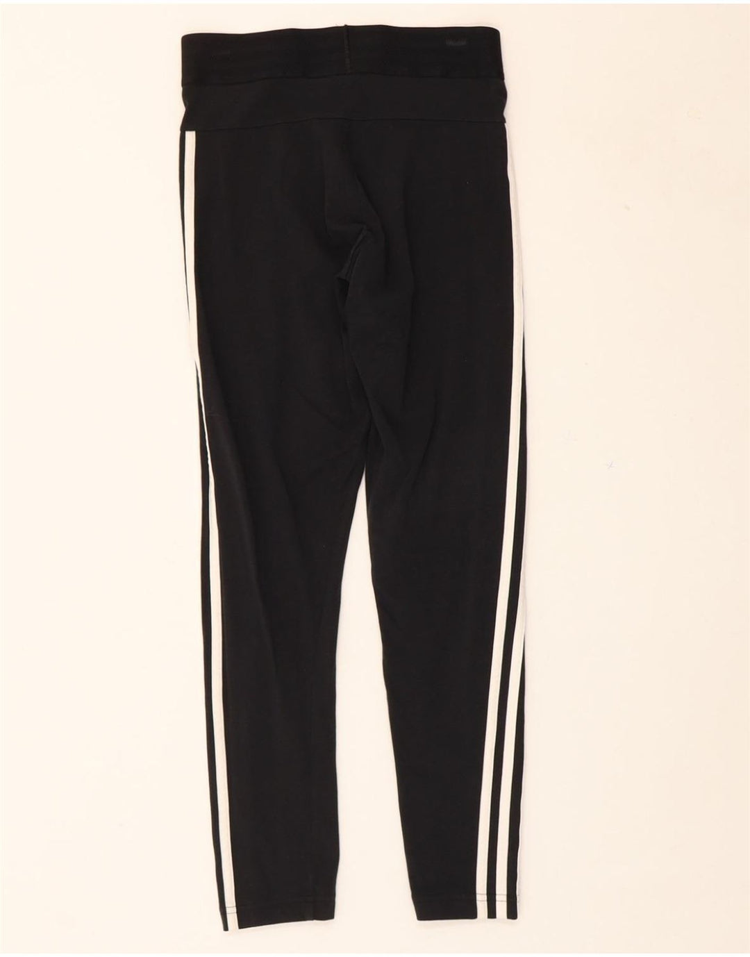 ADIDAS Womens Leggings UK 8/10 Small  Black Vintage Adidas and Second-Hand Adidas from Messina Hembry 