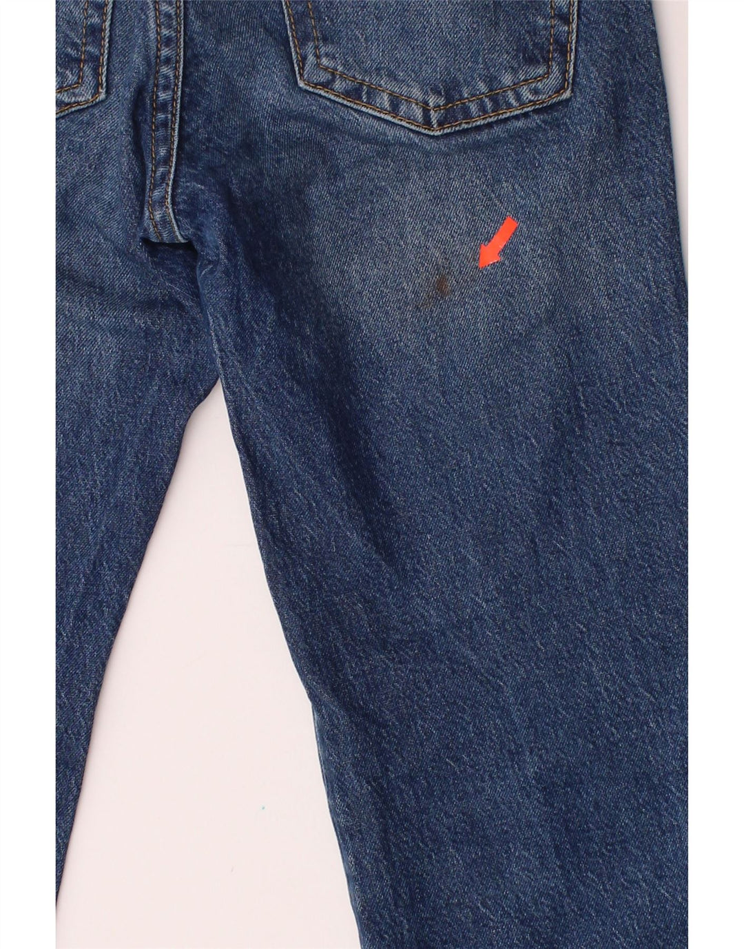 LEVI'S Womens Bootcut Jeans W27 L30 Blue Cotton Vintage Levi's and Second-Hand Levi's from Messina Hembry 