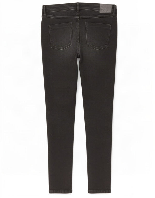 Jeans skinny Z1975 da donna Zara EU 42 Large W32 L28 Nero