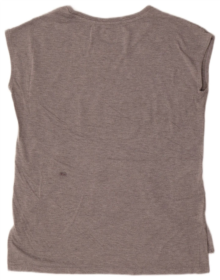 Maglietta grafica da donna Fila Top UK 14 Grigio medio