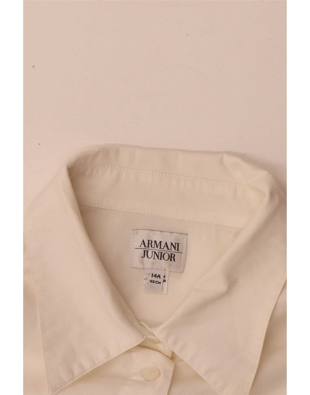 Maglia Armani Junior Bambina 13-14 Anni Cotone Bianca