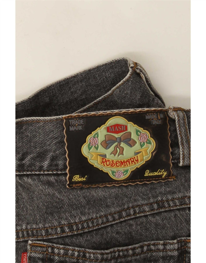 Jeans affusolati a vita alta da donna Mash W26 L31 Grigi